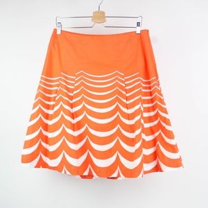 Boden Womens Skirt A-Line Cotton Blend Size 10